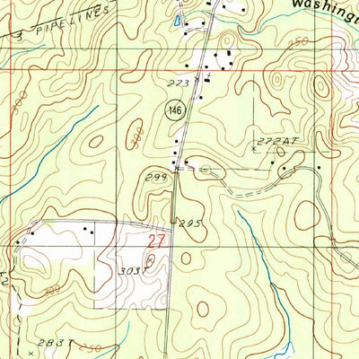 United States Geological Survey Vernon, LA (1985, 24000-Scale) digital map