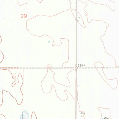 United States Geological Survey Vernon NW, CO (1969, 24000-Scale) digital map