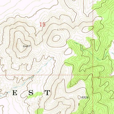 United States Geological Survey Vernon, UT (1971, 24000-Scale) digital map