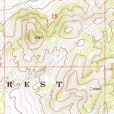 United States Geological Survey Vernon, UT (1993, 24000-Scale) digital map