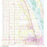 United States Geological Survey Vero Beach, FL (1949, 24000-Scale) digital map