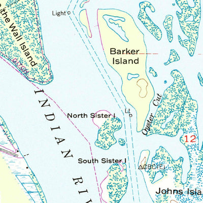 United States Geological Survey Vero Beach, FL (1949, 24000-Scale) digital map