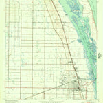 United States Geological Survey Vero Beach, FL (1950, 24000-Scale) digital map