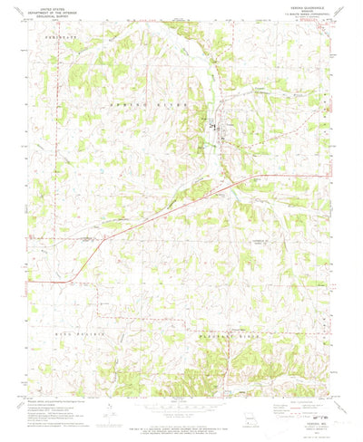 United States Geological Survey Verona, MO (1972, 24000-Scale) digital map