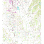 United States Geological Survey Verona, MS (1966, 24000-Scale) digital map