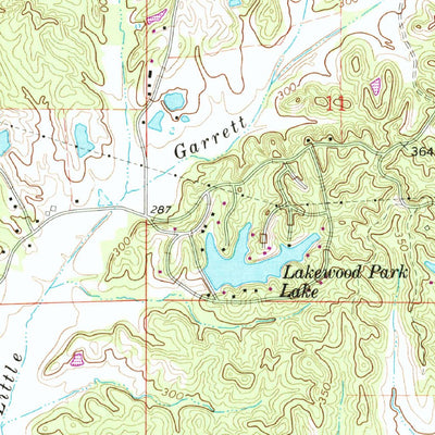 United States Geological Survey Verona, MS (1966, 24000-Scale) digital map