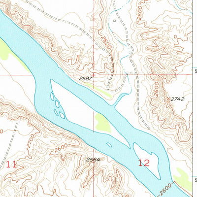 United States Geological Survey Verona, MT (1953, 24000-Scale) digital map