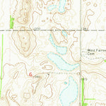 United States Geological Survey Verona NE, ND (1970, 24000-Scale) digital map
