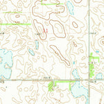 United States Geological Survey Verona NW, ND (1970, 24000-Scale) digital map