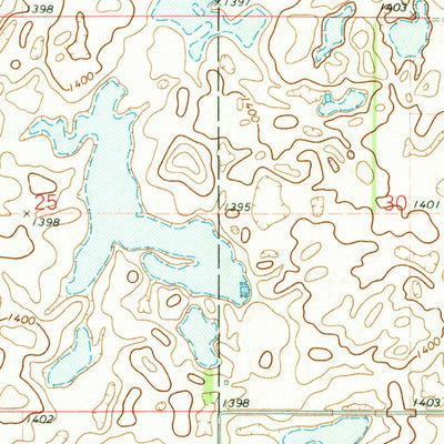 United States Geological Survey Verona NW, ND (1970, 24000-Scale) digital map