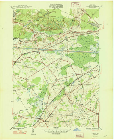 United States Geological Survey Verona, NY (1948, 24000-Scale) digital map