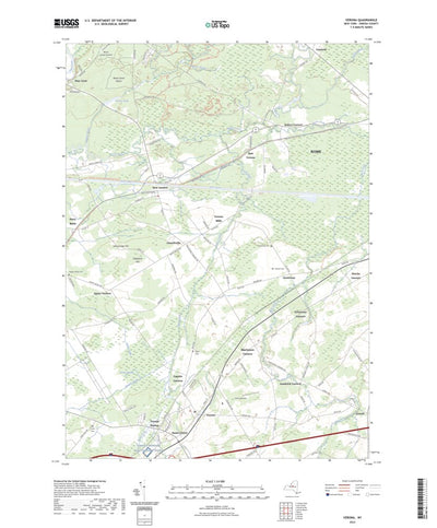 United States Geological Survey Verona, NY (2023, 24000-Scale) digital map