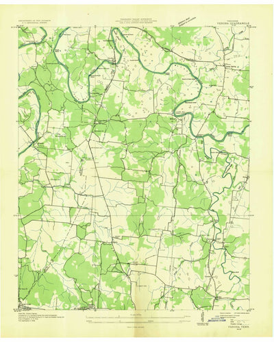 United States Geological Survey Verona, TN (1936, 24000-Scale) digital map