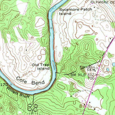 United States Geological Survey Verona, TN (1947, 24000-Scale) digital map