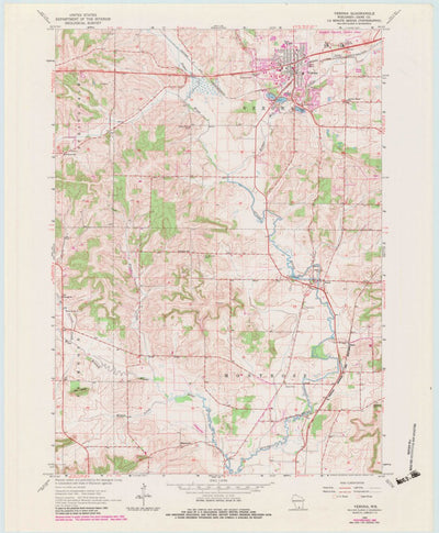 United States Geological Survey Verona, WI (1962, 24000-Scale) digital map