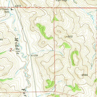 United States Geological Survey Verona, WY (1970, 24000-Scale) digital map