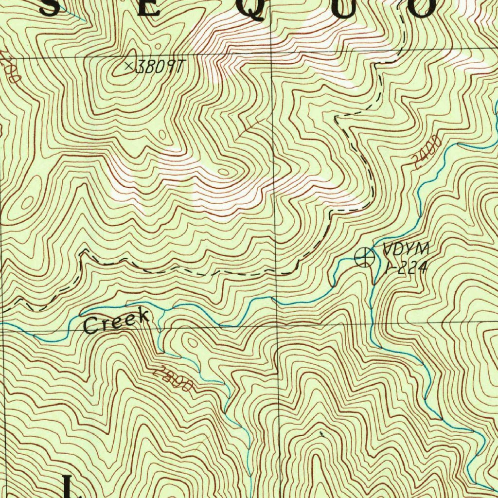 Verplank Ridge, CA (1987, 24000-Scale) Map by United States Geological ...