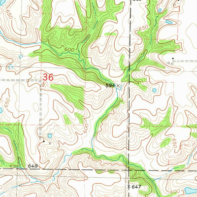 United States Geological Survey Versailles, IL (1980, 24000-Scale) digital map