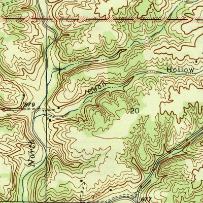 United States Geological Survey Versailles, IN (1946, 24000-Scale) digital map