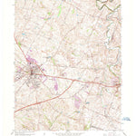 United States Geological Survey Versailles, KY (1965, 24000-Scale) digital map