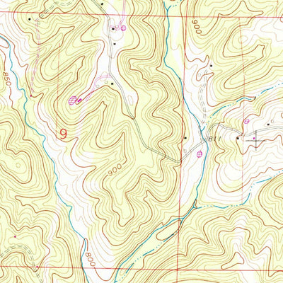 United States Geological Survey Versailles, MO (1961, 24000-Scale) digital map