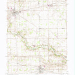 United States Geological Survey Versailles, OH (1961, 24000-Scale) digital map