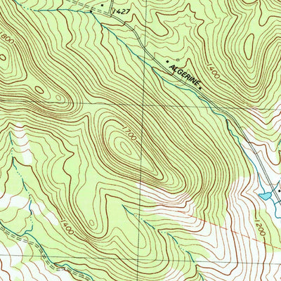 United States Geological Survey Vershire, VT (1981, 24000-Scale) digital map