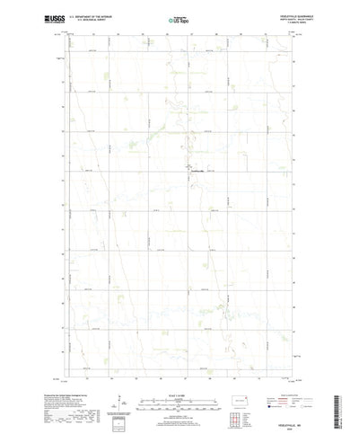 United States Geological Survey Veseleyville, ND (2020, 24000-Scale) digital map