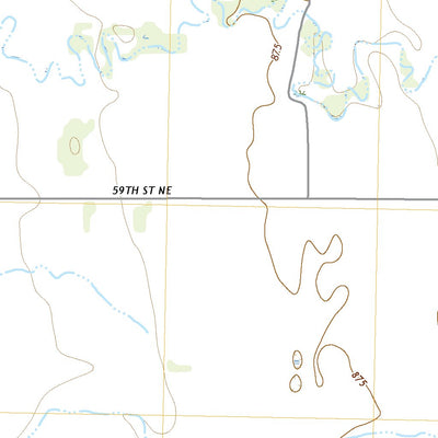 United States Geological Survey Veseleyville, ND (2020, 24000-Scale) digital map