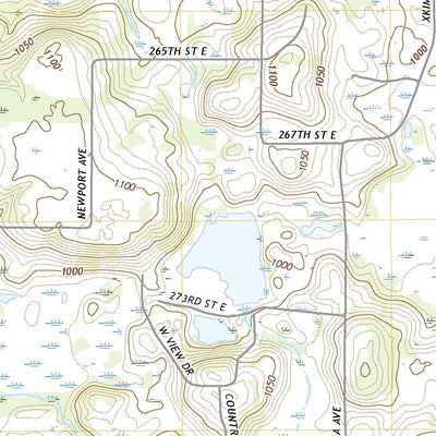 United States Geological Survey Veseli, MN (2022, 24000-Scale) digital map
