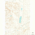 United States Geological Survey Veseth Reservoir, MT (1965, 24000-Scale) digital map