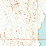 United States Geological Survey Veseth Reservoir, MT (1965, 24000-Scale) digital map