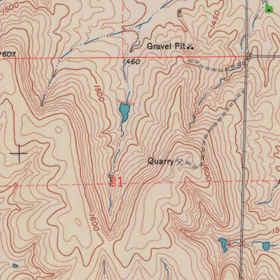 United States Geological Survey Vesper, KS (1962, 24000-Scale) digital map