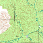 United States Geological Survey Vest, KY (1992, 24000-Scale) digital map
