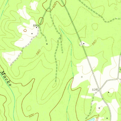 Vesta, GA (1971, 24000-Scale) Map by United States Geological Survey ...