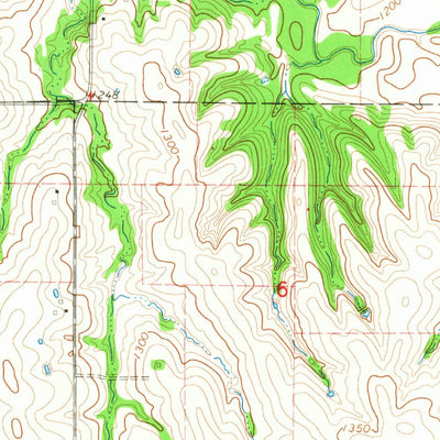 United States Geological Survey Vesta, NE (1965, 24000-Scale) digital map