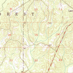 United States Geological Survey Vestry, MS (1954, 62500-Scale) digital map