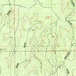 United States Geological Survey Vestry, MS (1982, 24000-Scale) digital map