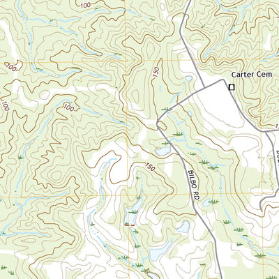 United States Geological Survey Vestry, MS (2021, 24000-Scale) digital map