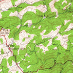 United States Geological Survey Vesuvius, VA (1950, 62500-Scale) digital map