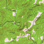 United States Geological Survey Vesuvius, VA (1950, 62500-Scale) digital map