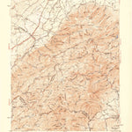 United States Geological Survey Vesuvius, VA (1951, 62500-Scale) digital map