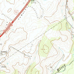 United States Geological Survey Vesuvius, VA (1965, 24000-Scale) digital map