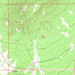 United States Geological Survey Veteado Mountain, NM (1967, 24000-Scale) digital map