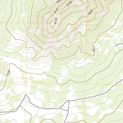 United States Geological Survey Veteado Mountain, NM (2020, 24000-Scale) digital map