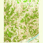 United States Geological Survey Vevay North, IN-KY (1957, 24000-Scale) digital map