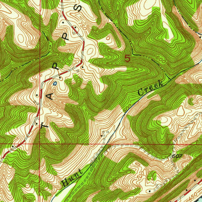 United States Geological Survey Vevay North, IN-KY (1957, 24000-Scale) digital map