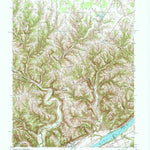 United States Geological Survey Vevay North, IN-KY (1971, 24000-Scale) digital map