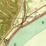 United States Geological Survey Vevay South, IN-KY (1943, 24000-Scale) digital map