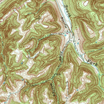 United States Geological Survey Vevay South, IN-KY (1967, 24000-Scale) digital map